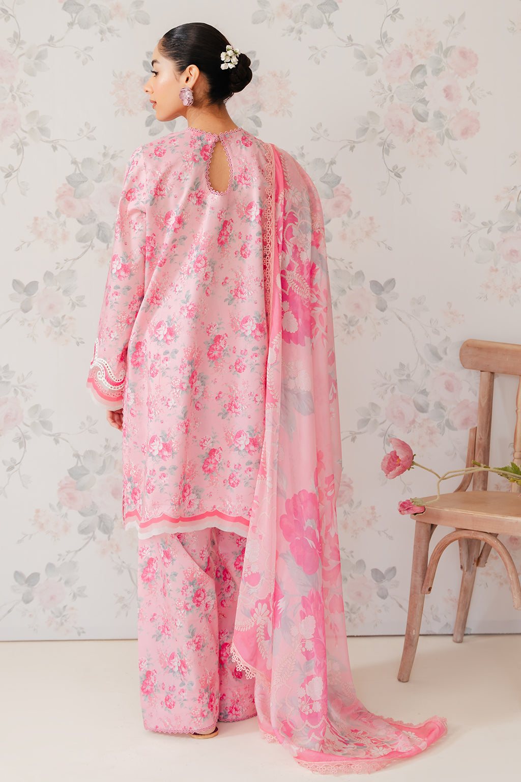 Afrozeh | The Floral Charm | Begonia - Pakistani Dress - Maria Faisal