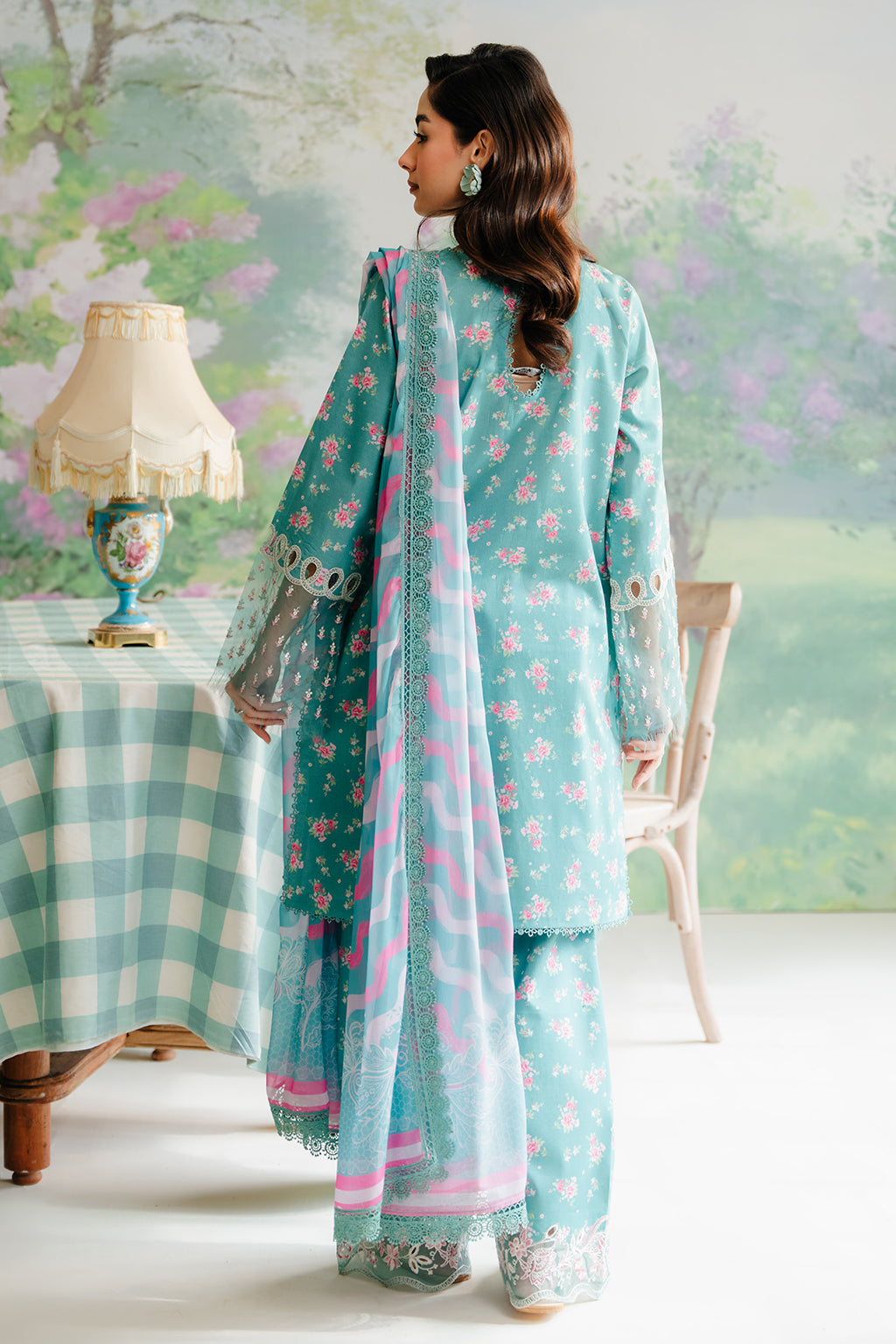 Afrozeh | The Floral Charm | Erasmus - Pakistani Dress - Maria Faisal