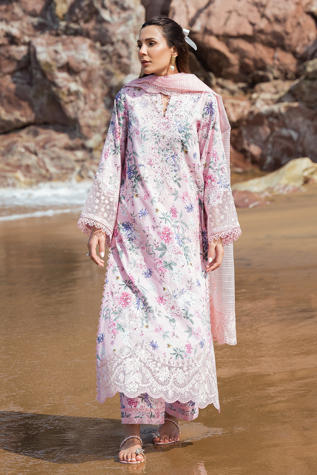 Afrozeh | Summer Together | Lily - Designer Suit - Maria Faisal