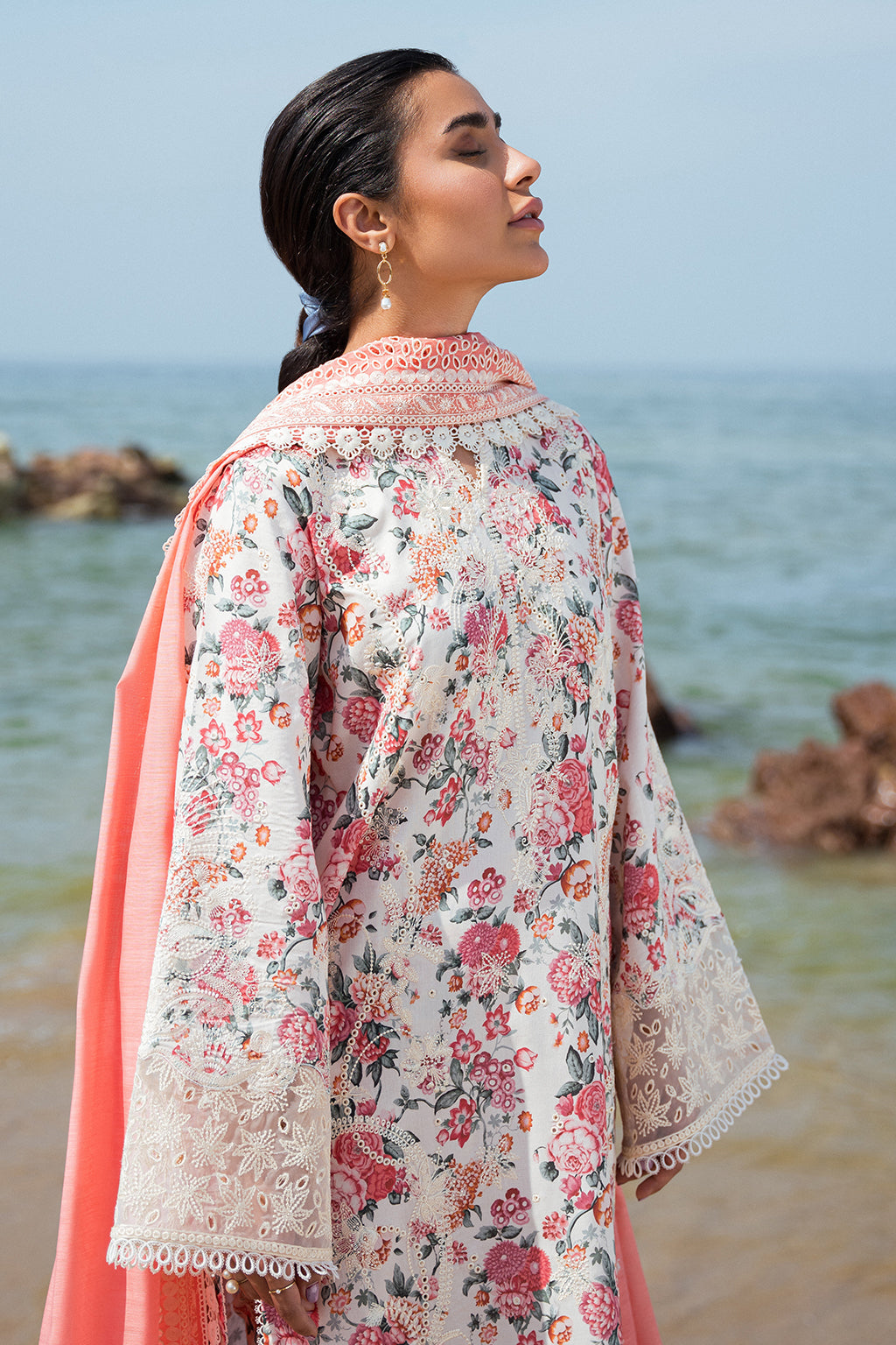 Afrozeh | Summer Together | Gardenia - Designer Suit - Maria Faisal