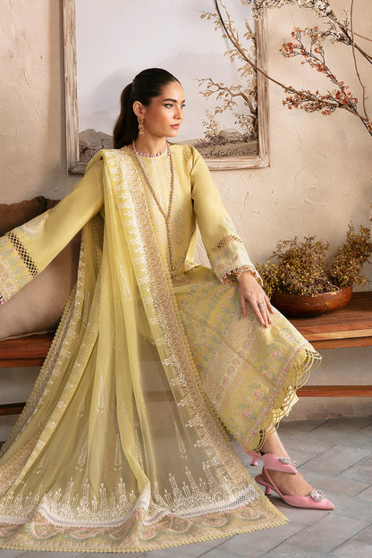 Afrozeh | Cascade Luxury Lawn 24 | Liana - Designer Suit - Maria Faisal
