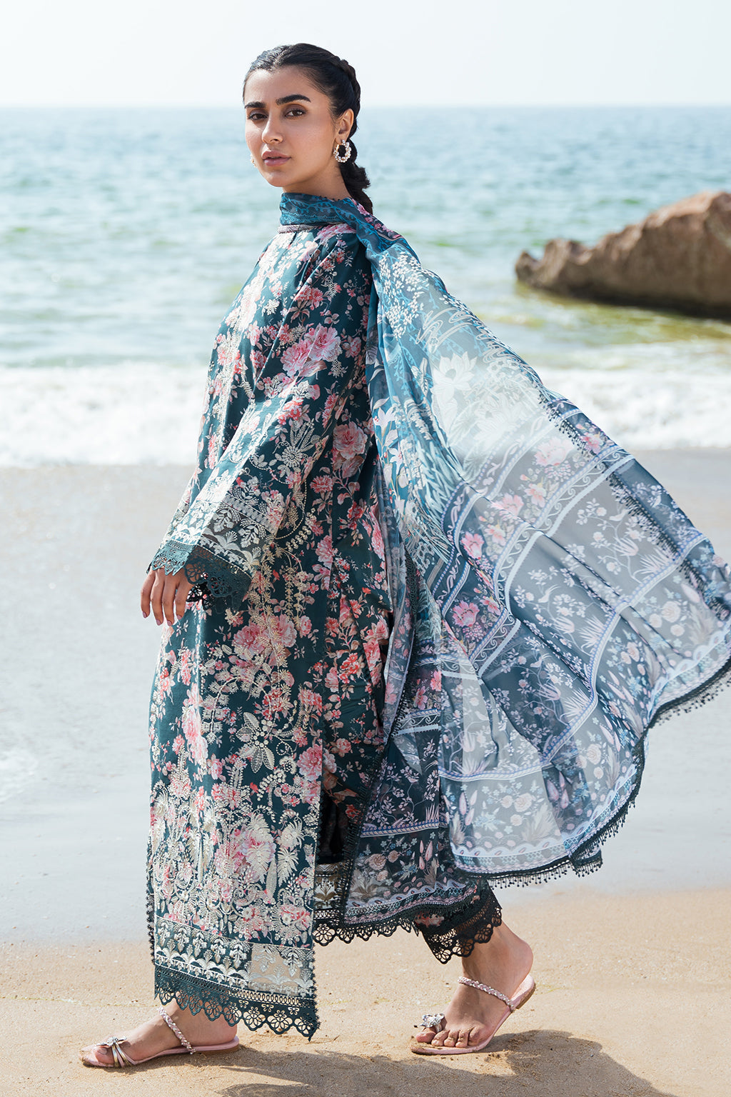 Afrozeh | Summer Together | Clover - Designer Suit - Maria Faisal