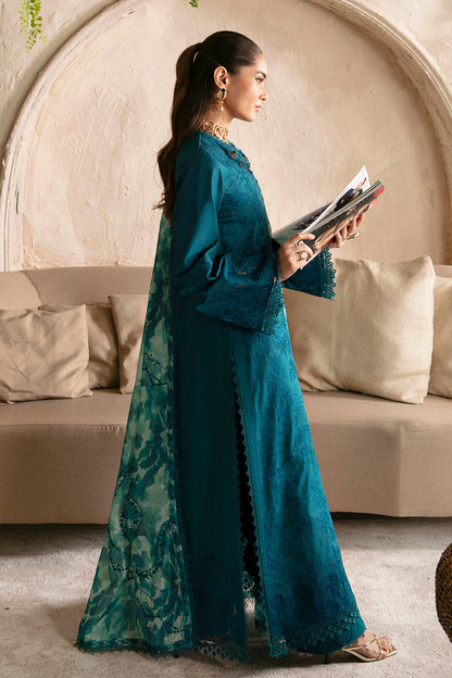 Afrozeh | Cascade Luxury Lawn 24 | Mia - Designer Suit - Maria Faisal