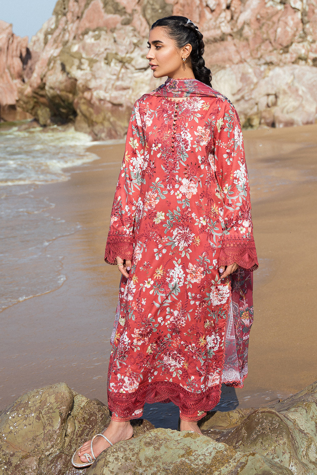 Afrozeh | Summer Together | Scarley - Designer Suit - Maria Faisal