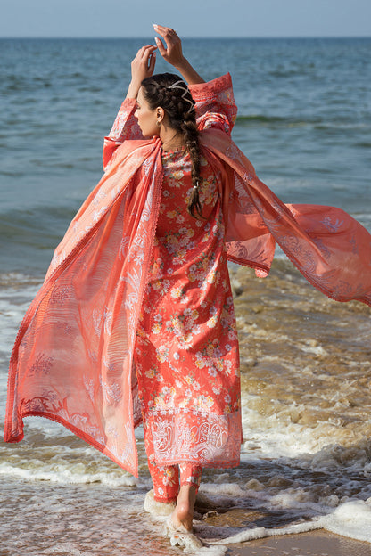 Afrozeh | Summer Together | Jasmine - Designer Suit - Maria Faisal