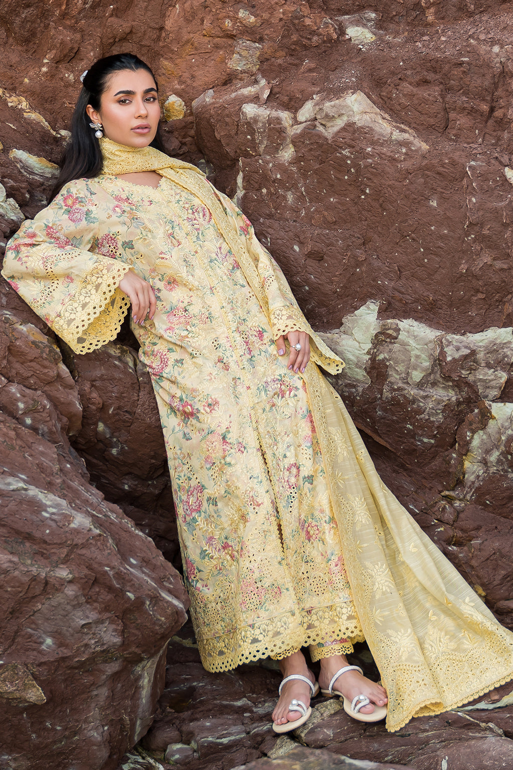 Afrozeh | Summer Together | Aspen - Designer Suit - Maria Faisal