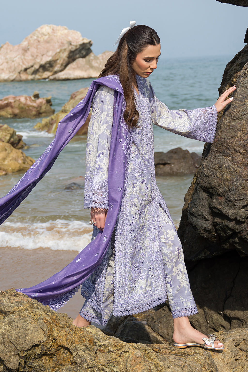 Afrozeh | Summer Together | Wisteria - Designer Suit - Maria Faisal