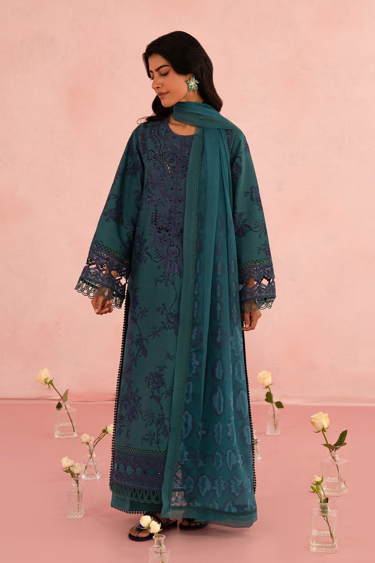 Afrozeh | Floral Charm 25 | Acacia - Ladies Clothes 