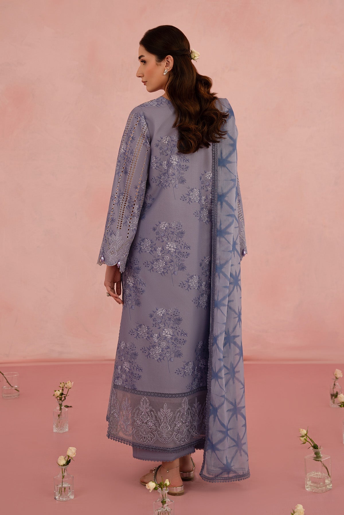 Afrozeh | Floral Charm 25 | Columbine - Ladies Clothes 