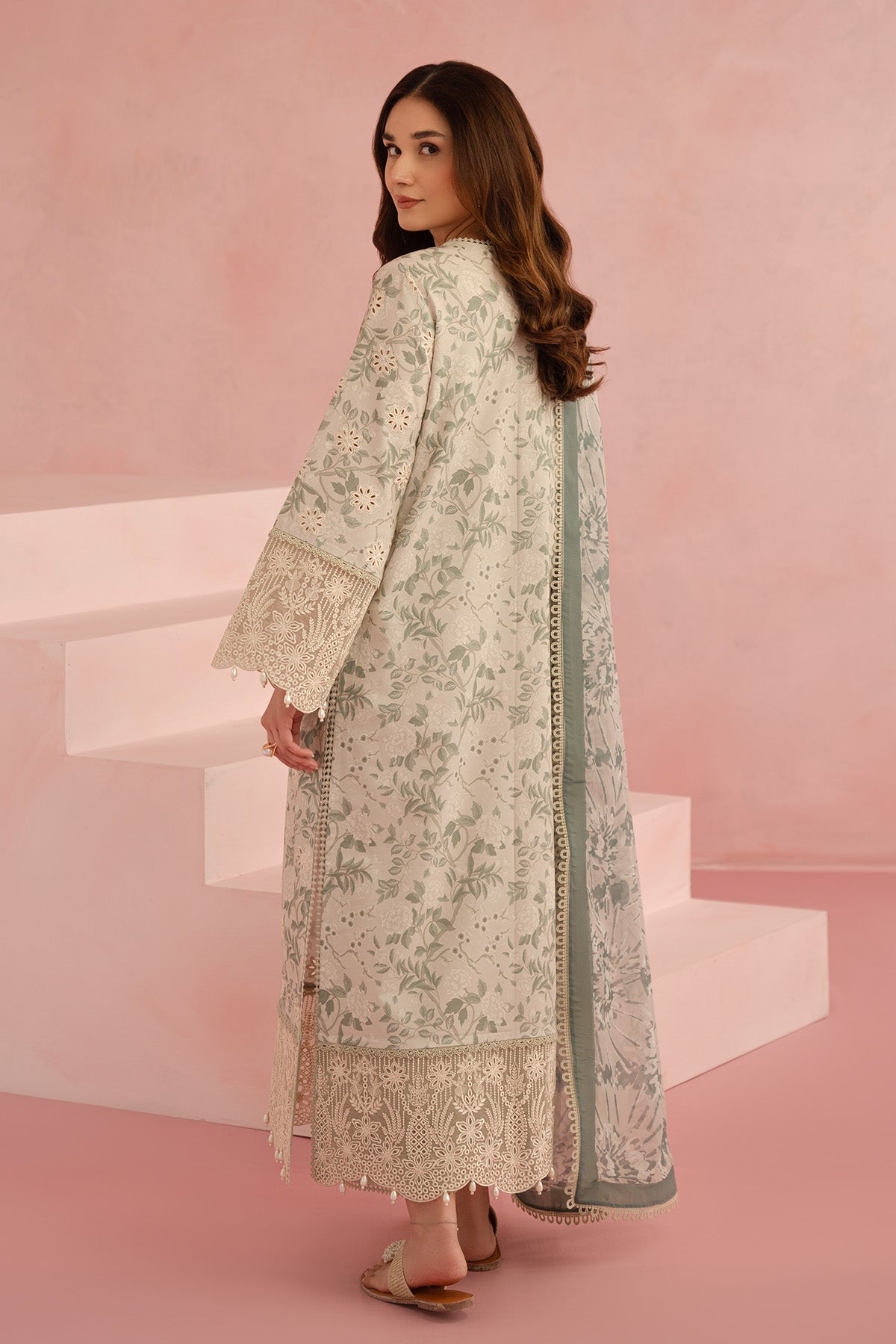 Afrozeh | Floral Charm 25 | Kylon - Ladies Clothes 