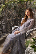 Afrozeh La Fuchsia 24 Elyssa – Light Purple Pakistani Dress with intricate embroidery and embellishments. Shop elegant Asian dresses at Maria Faisal.