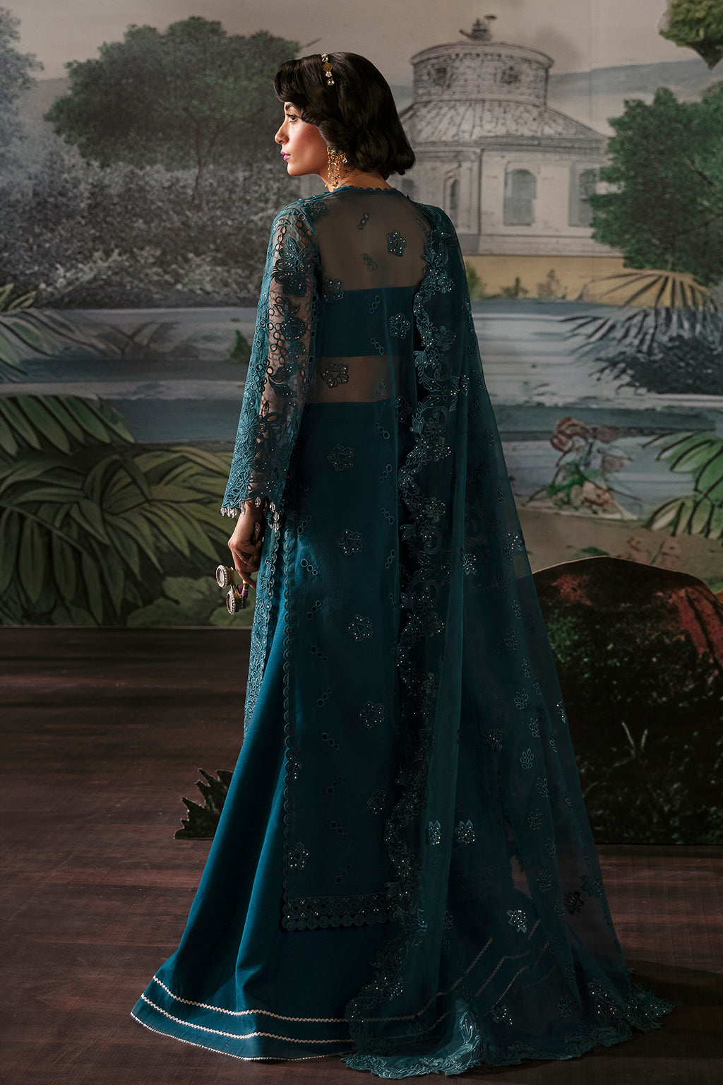 Afrozeh | La Fuchsia Festive 24 | Alba - Pakistani Dress - Maria Faisal