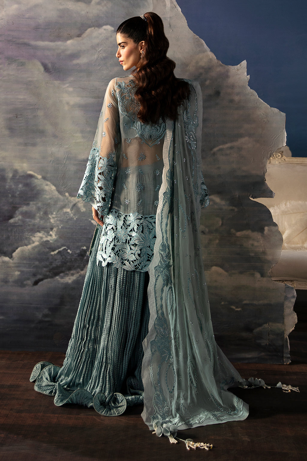 Afrozeh | La Fuchsia Festive 24 | Astra - Pakistani Dress - Maria Faisal