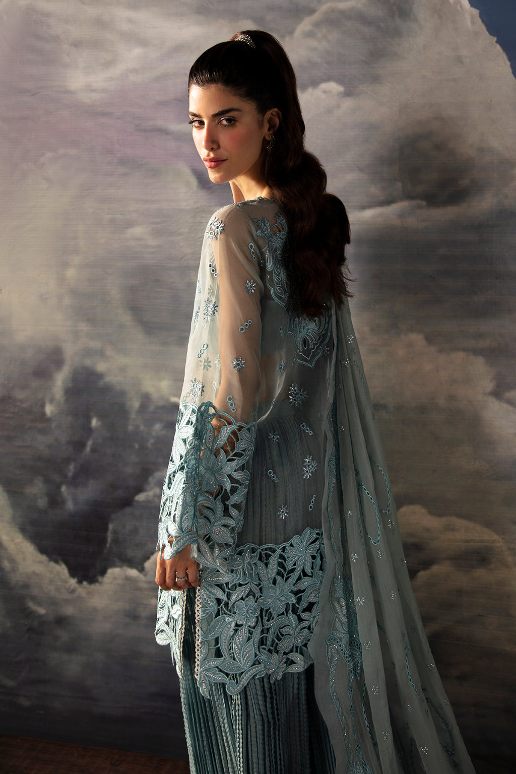 Afrozeh | La Fuchsia Festive 24 | Astra - Pakistani Dress - Maria Faisal