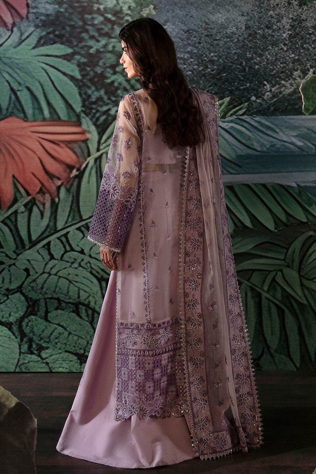 Afrozeh | La Fuchsia Festive 24 | Helen - Pakistani Dress - Maria Faisal