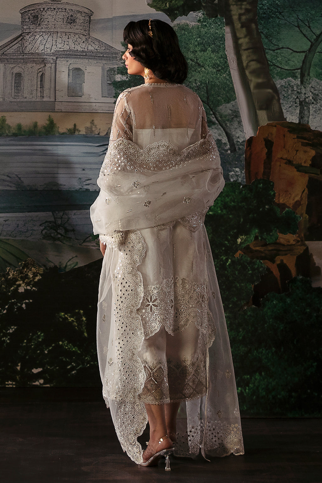 Afrozeh | La Fuchsia Festive 24 | Laira - Pakistani Dress - Maria Faisal