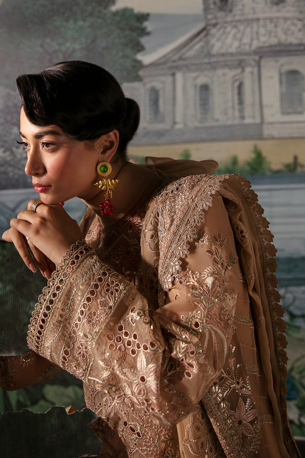 Afrozeh | La Fuchsia Festive 24 | Reese - Pakistani Dress - Maria Faisal