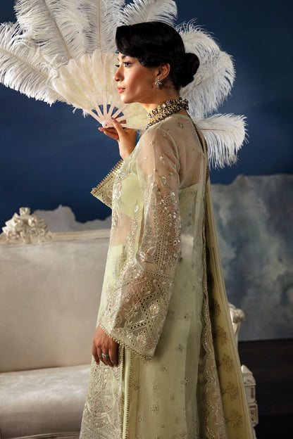 Afrozeh | La Fuchsia Festive 24 | Zelena - Pakistani Dress - Maria Faisal