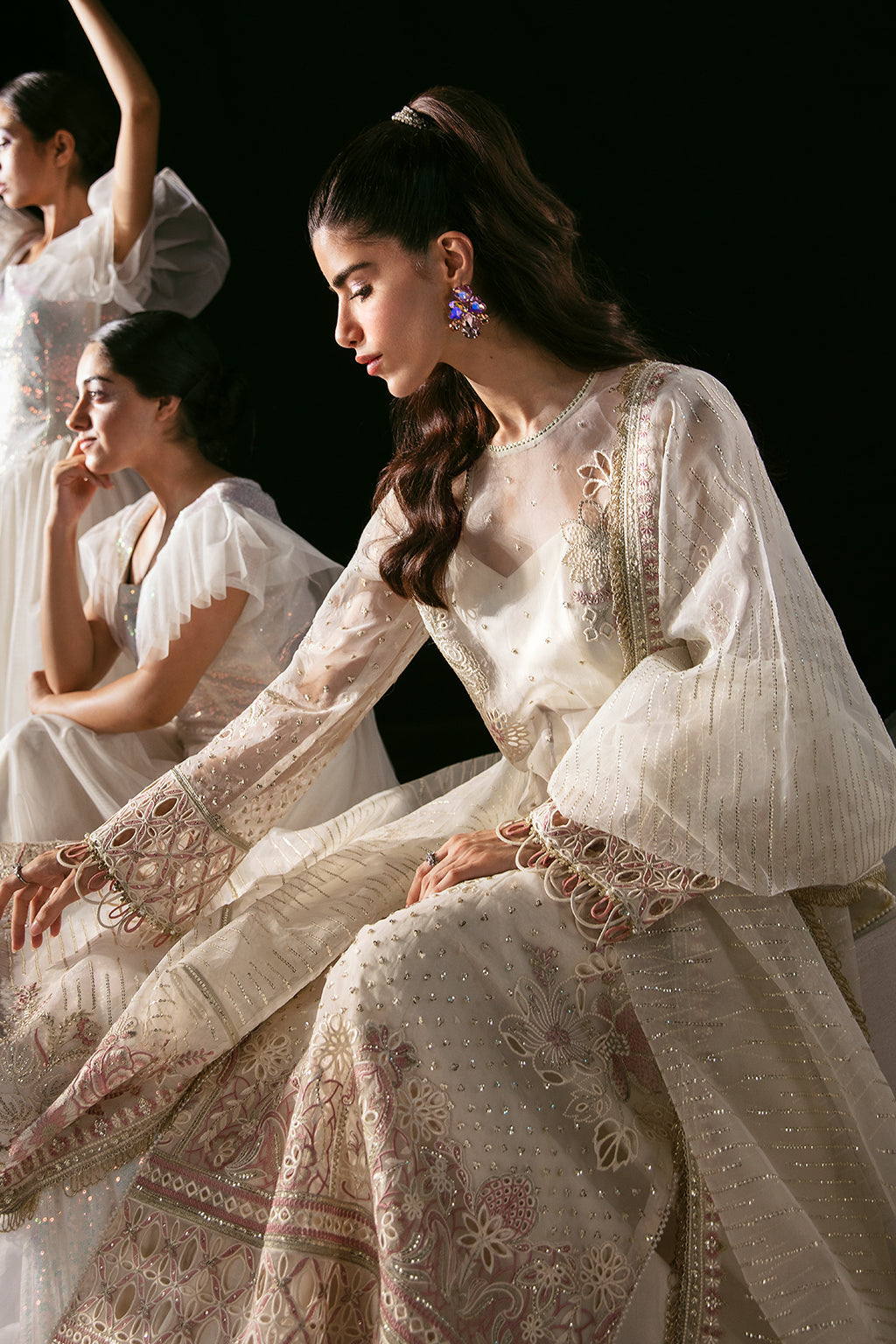 Afrozeh | La Fuchsia Festive 24 | Zeya - Pakistani Dress - Maria Faisal