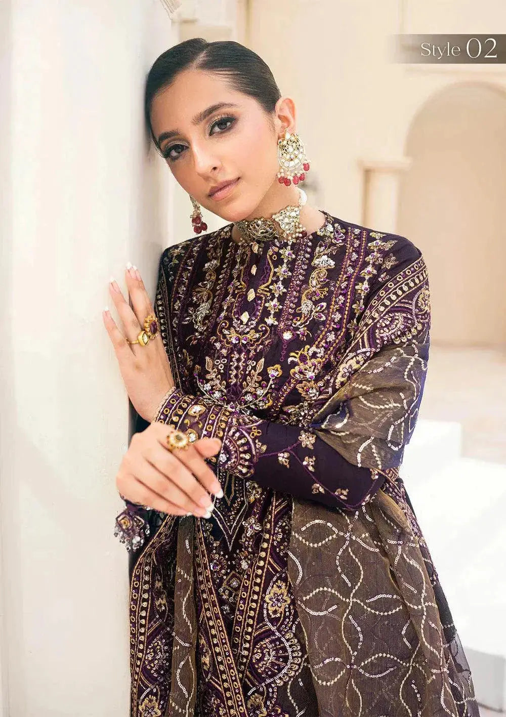 Aik Atelier | Wedding Festive 23 | 10 by Maria Faisal - Registered Vendor of : Aik Atelier - type : Designer Dress - 100% original wedding dresses