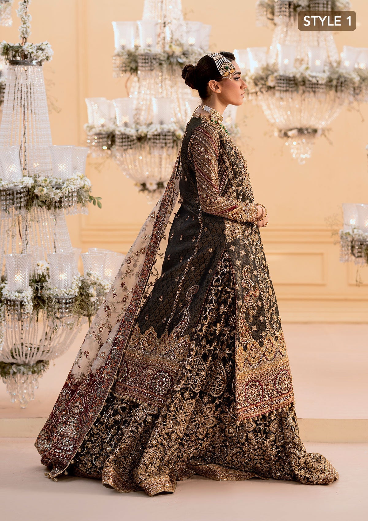 Aik Atelier | Wedding Festive 25 | LOOK 04 by Maria Faisal - Registered Vendor of : Aik Atelier - type : Ladies Clothes - 100% original wedding dresses