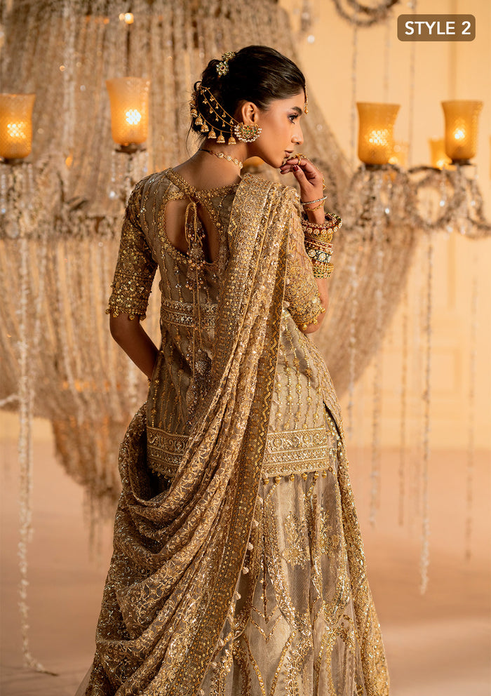 Aik Atelier | Wedding Festive 25 | LOOK 05 by Maria Faisal - Registered Vendor of : Aik Atelier - type : Designer Dress - 100% original wedding dresses
