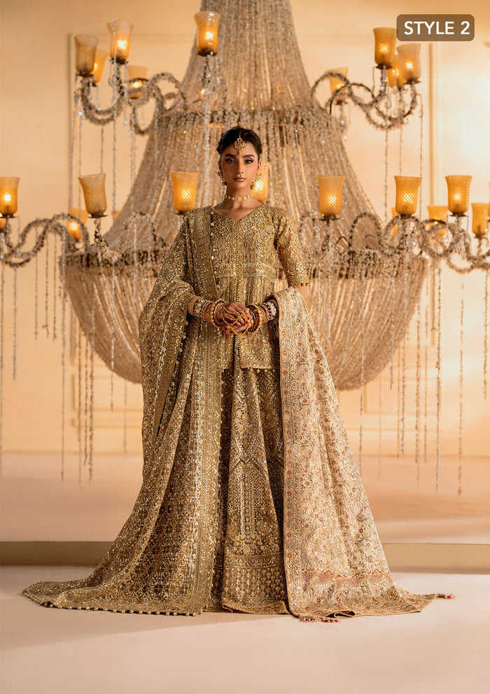 Aik Atelier | Wedding Festive 25 | LOOK 05 by Maria Faisal - Registered Vendor of : Aik Atelier - type : Designer Dress - 100% original wedding dresses