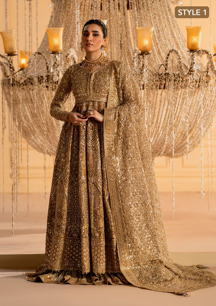 Aik Atelier | Wedding Festive 25 | LOOK 05 by Maria Faisal - Registered Vendor of : Aik Atelier - type : Designer Dress - 100% original wedding dresses