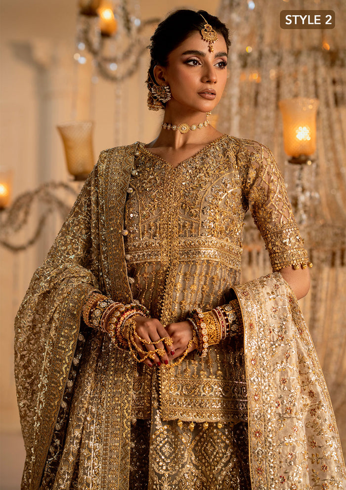 Aik Atelier | Wedding Festive 25 | LOOK 05 by Maria Faisal - Registered Vendor of : Aik Atelier - type : Designer Dress - 100% original wedding dresses