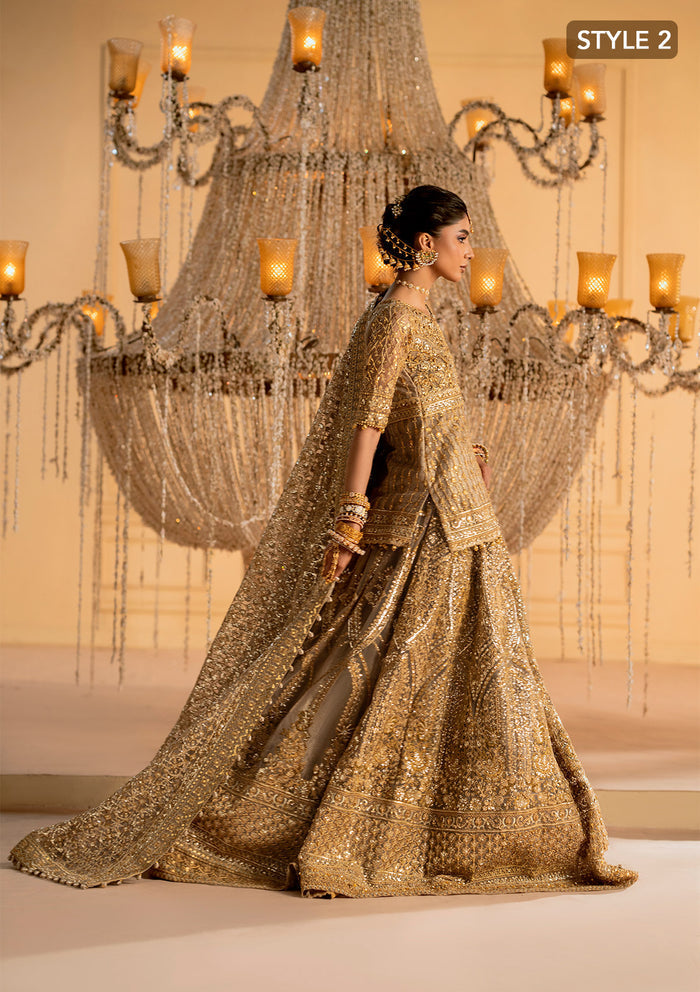 Aik Atelier | Wedding Festive 25 | LOOK 05 by Maria Faisal - Registered Vendor of : Aik Atelier - type : Designer Dress - 100% original wedding dresses