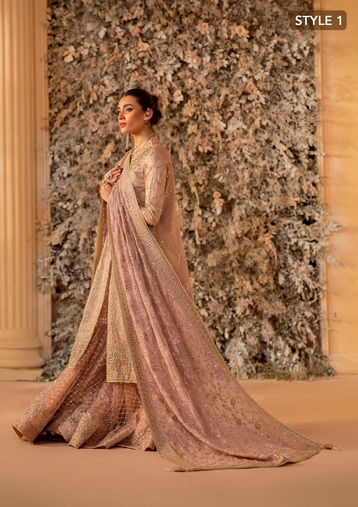 Aik Atelier | Wedding Festive 25 | LOOK 07 by Maria Faisal - Registered Vendor of : Aik Atelier - type : Ladies Clothes - 100% original wedding dresses