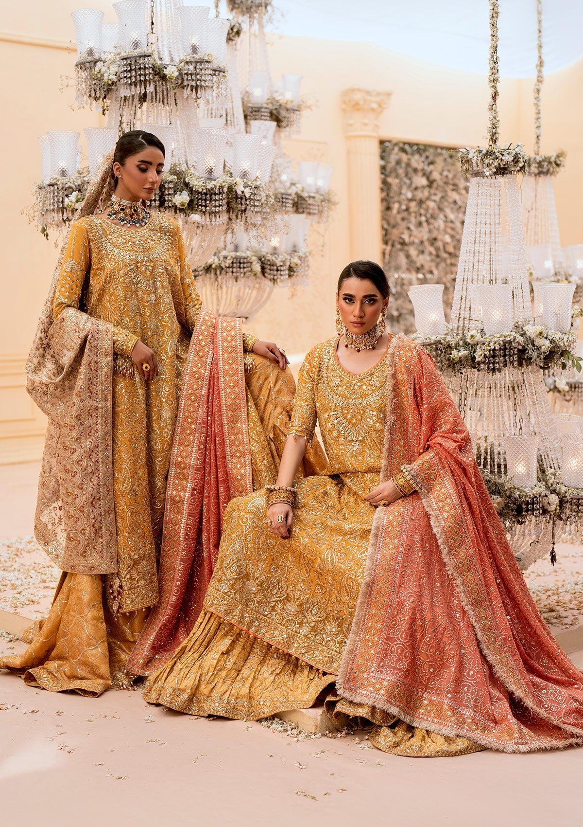 Aik Atelier | Wedding Festive 25 | LOOK 08 by Maria Faisal - Registered Vendor of : Aik Atelier - type : Ladies Clothes - 100% original wedding dresses