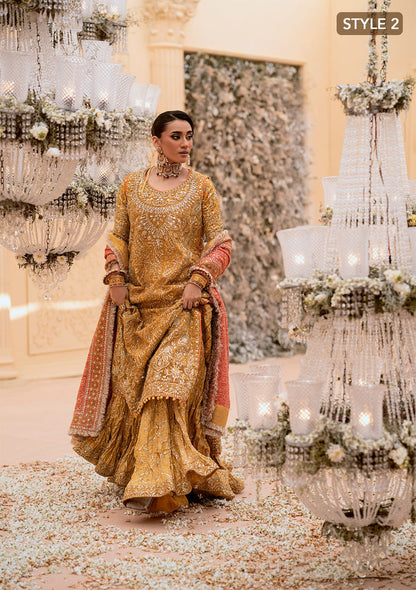 Aik Atelier | Wedding Festive 25 | LOOK 08 by Maria Faisal - Registered Vendor of : Aik Atelier - type : Ladies Clothes - 100% original wedding dresses