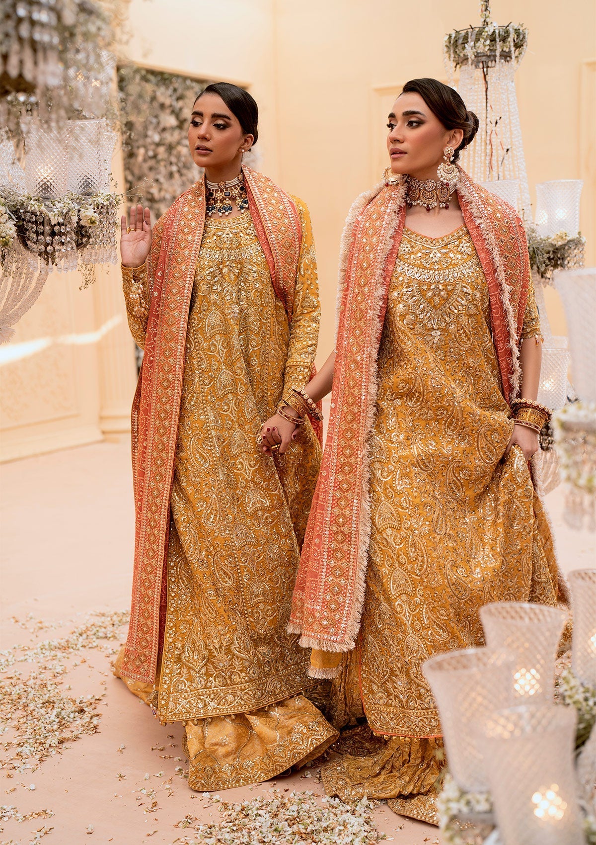 Aik Atelier | Wedding Festive 25 | LOOK 08 by Maria Faisal - Registered Vendor of : Aik Atelier - type : Ladies Clothes - 100% original wedding dresses