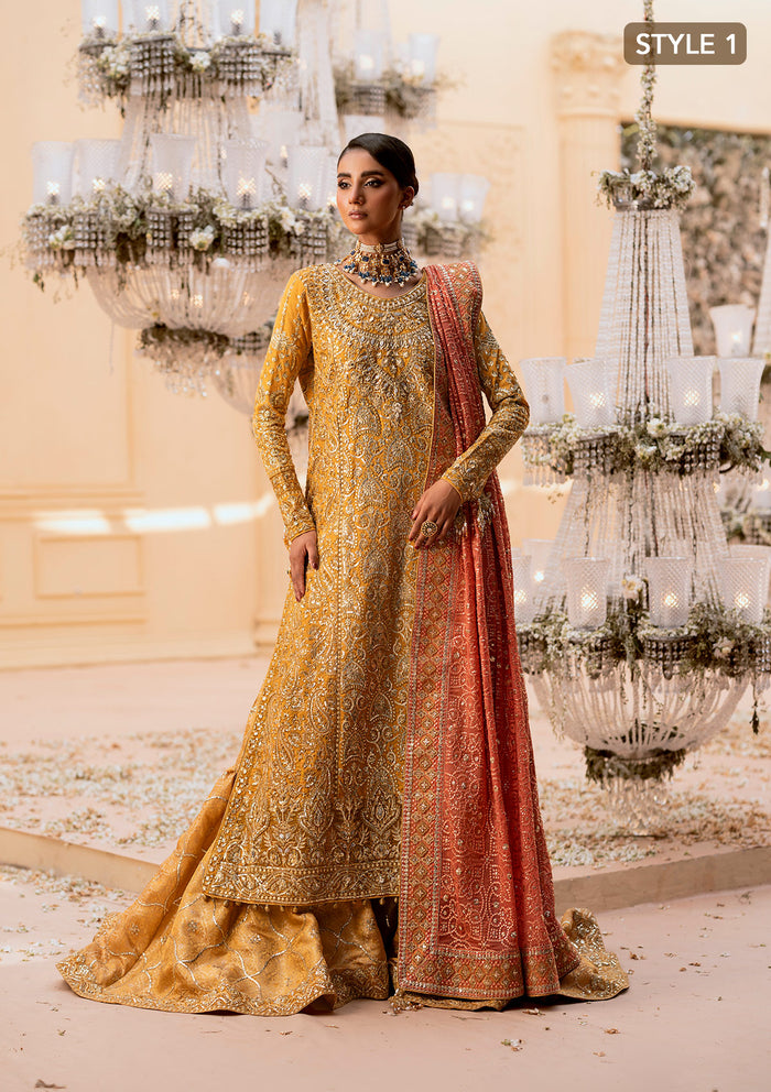 Aik Atelier | Wedding Festive 25 | LOOK 08 by Maria Faisal - Registered Vendor of : Aik Atelier - type : Ladies Clothes - 100% original wedding dresses