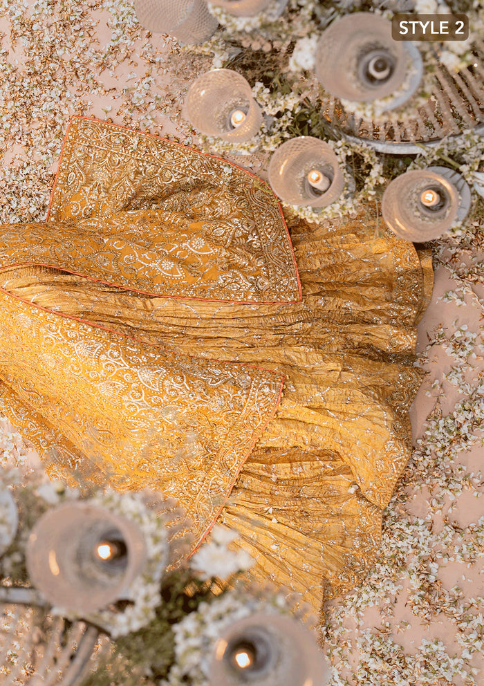 Aik Atelier | Wedding Festive 25 | LOOK 08 by Maria Faisal - Registered Vendor of : Aik Atelier - type : Ladies Clothes - 100% original wedding dresses