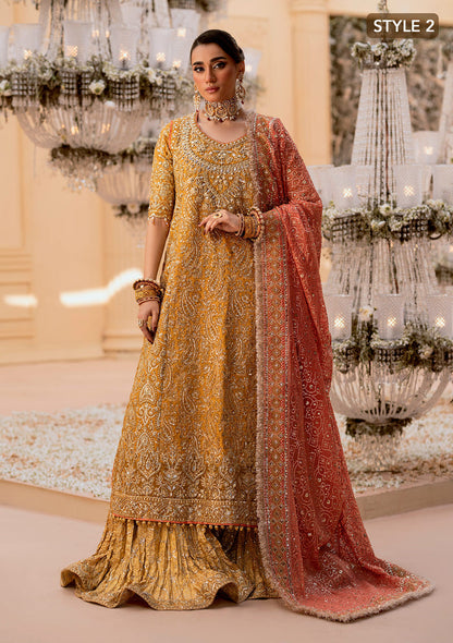 Aik Atelier | Wedding Festive 25 | LOOK 08 by Maria Faisal - Registered Vendor of : Aik Atelier - type : Ladies Clothes - 100% original wedding dresses