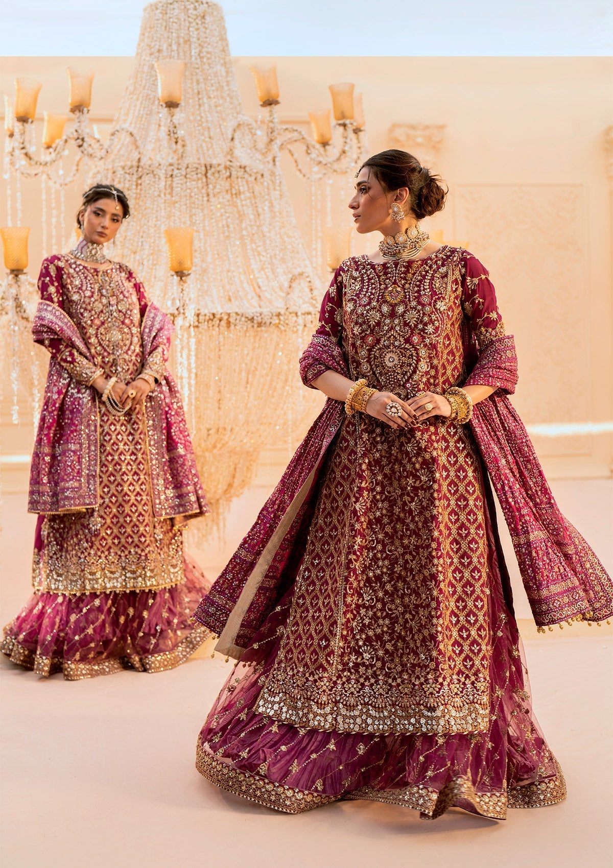 Aik Atelier | Wedding Festive 25 | LOOK 10 by Maria Faisal - Registered Vendor of : Aik Atelier - type : Ladies Clothes - 100% original wedding dresses