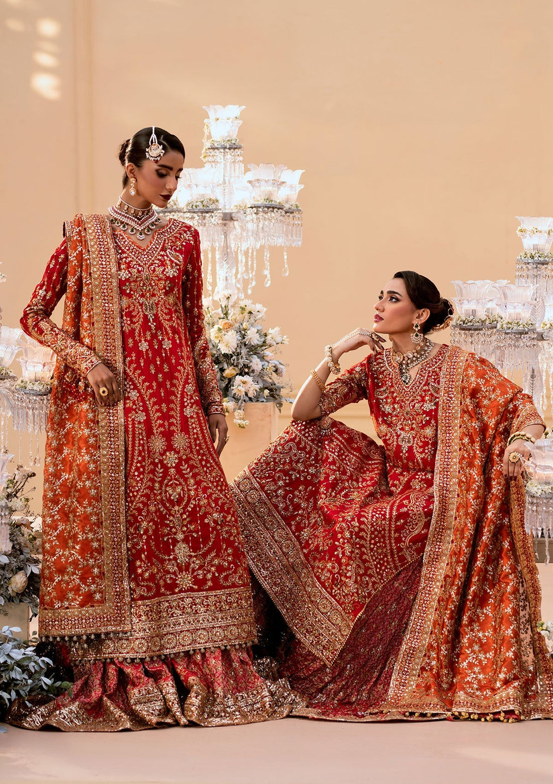 Aik Atelier | Wedding Festive 25 | LOOK 01 by Maria Faisal - Registered Vendor of : Aik Atelier - type : Ladies Clothes - 100% original wedding dresses