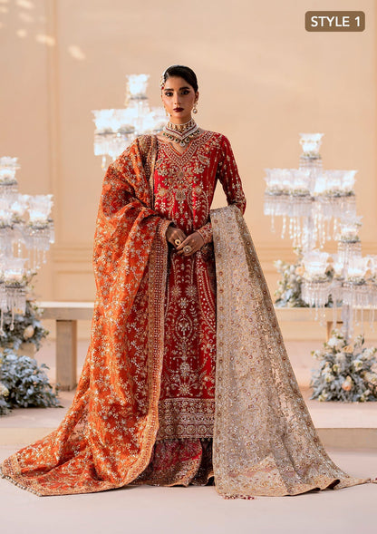 Aik Atelier | Wedding Festive 25 | LOOK 01 by Maria Faisal - Registered Vendor of : Aik Atelier - type : Ladies Clothes - 100% original wedding dresses