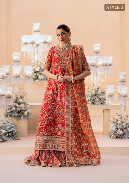 Aik Atelier | Wedding Festive 25 | LOOK 01 by Maria Faisal - Registered Vendor of : Aik Atelier - type : Ladies Clothes - 100% original wedding dresses
