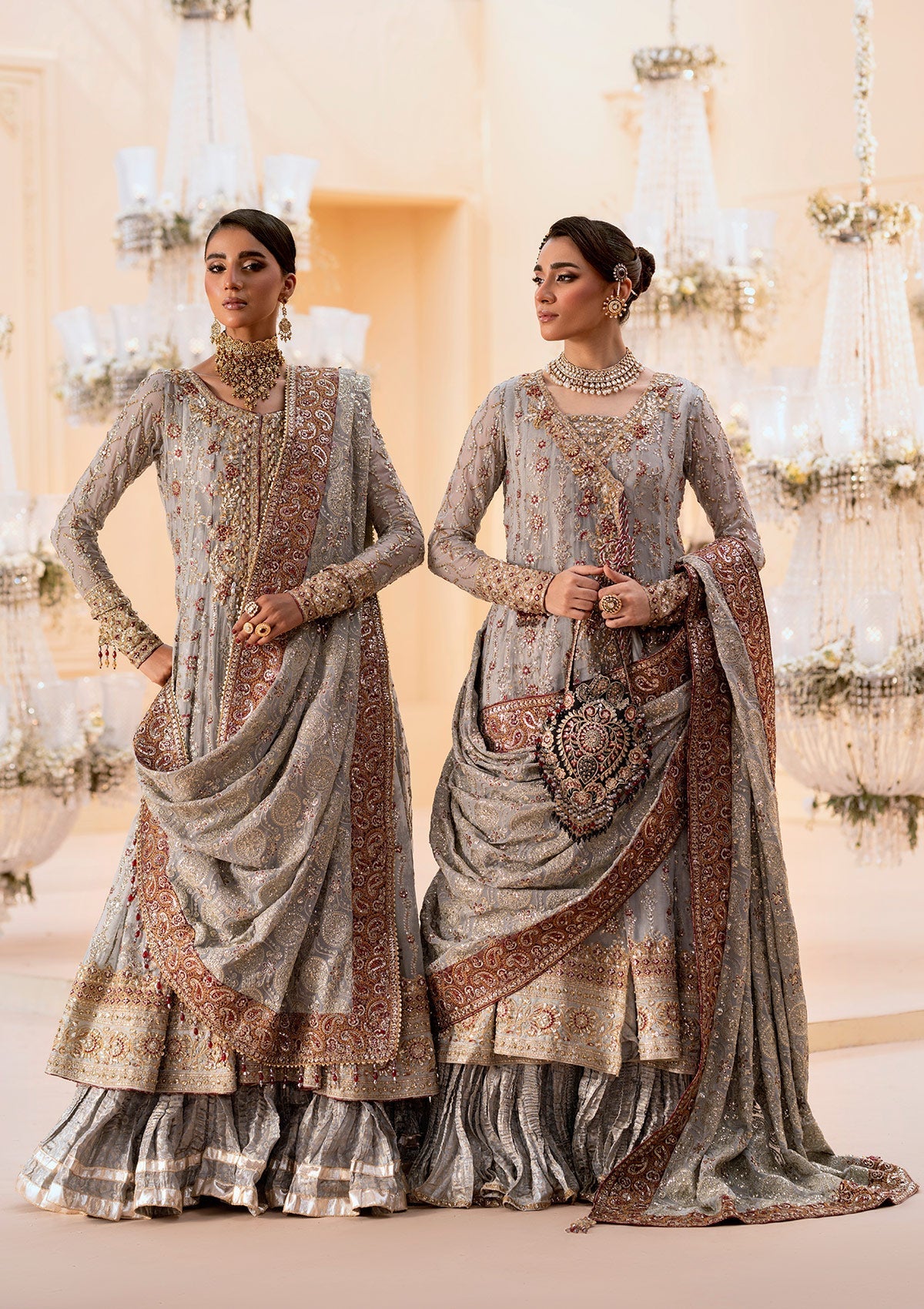 Aik Atelier | Wedding Festive 25 | LOOK 02 by Maria Faisal - Registered Vendor of : Aik Atelier - type : Ladies Clothes - 100% original wedding dresses