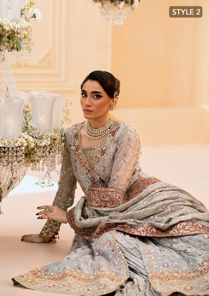 Aik Atelier | Wedding Festive 25 | LOOK 02 by Maria Faisal - Registered Vendor of : Aik Atelier - type : Ladies Clothes - 100% original wedding dresses