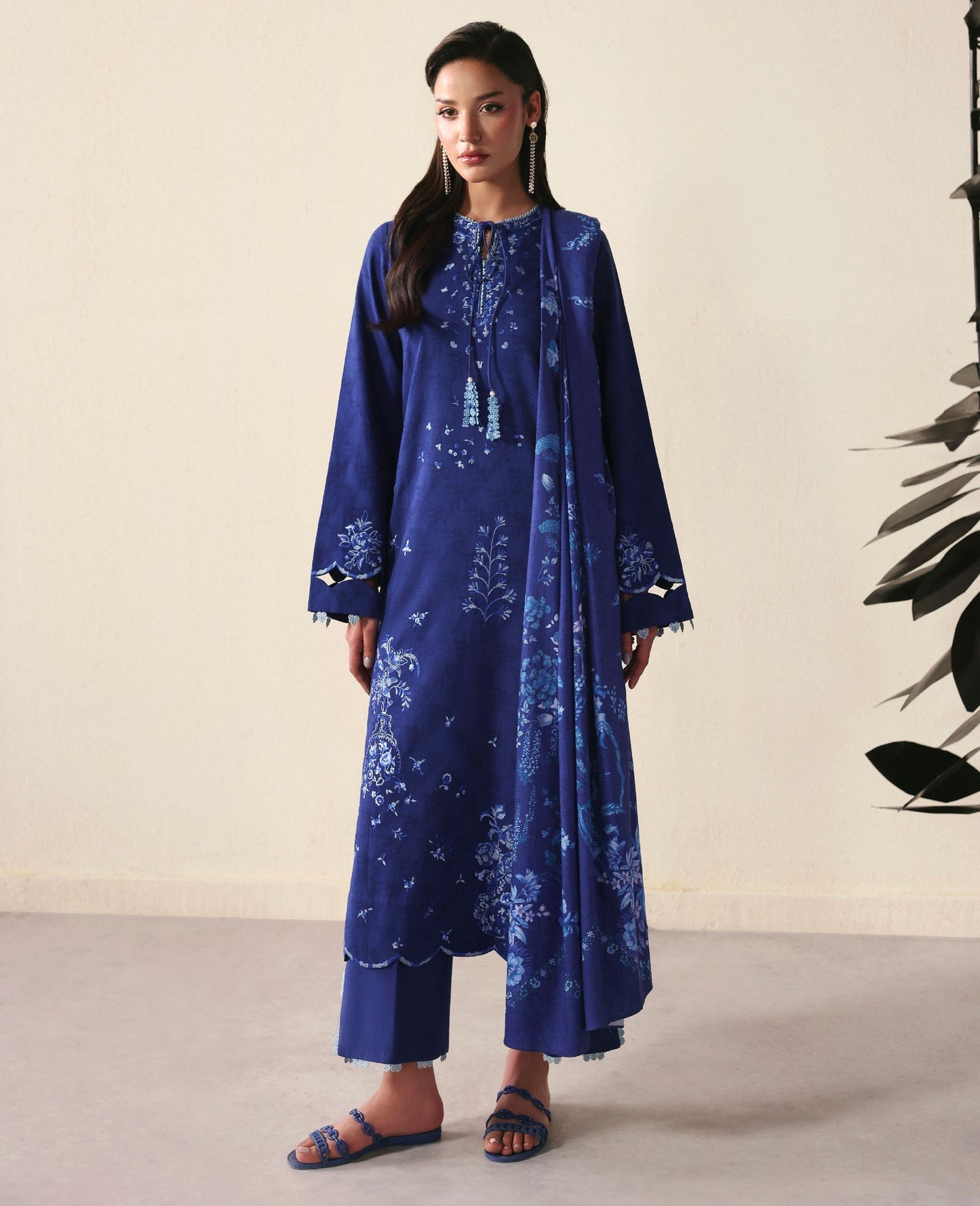 Republic Womenswear | Basics Winter 25 | Ailina - Casual Dress - available at Maria Faisal in UK and USA.