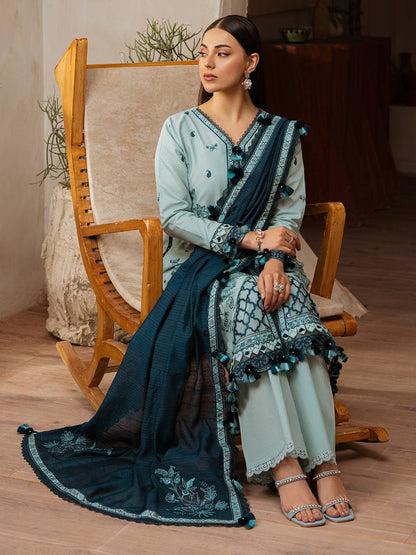 Mahnur | Florence Luxury Lawn 25 | AIYLEEN by Maria Faisal - Registered Vendor of : Mahnur - type : Ladies Clothes - 100% original wedding dresses