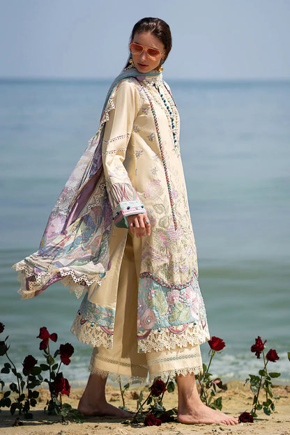 AJR Couture | Alif Signature Luxury Lawn 24 | Coraline - Pakistani Designer Dress - Maria Faisal