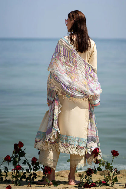 AJR Couture | Alif Signature Luxury Lawn 24 | Coraline - Pakistani Designer Dress - Maria Faisal