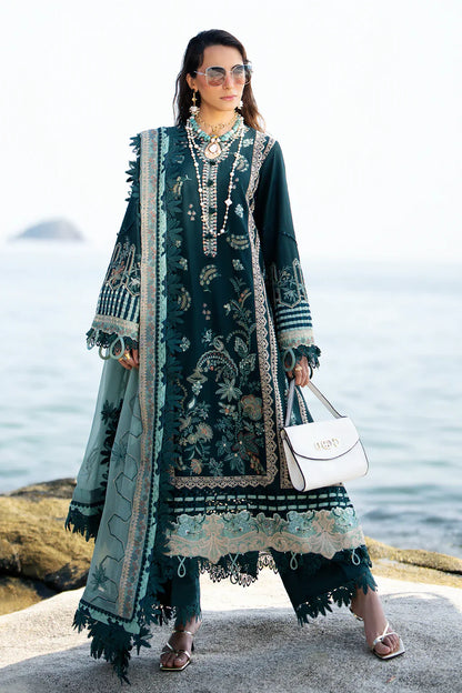 AJR Couture | Alif Signature Luxury Lawn 24 | Celia - Pakistani Designer Dress - Maria Faisal