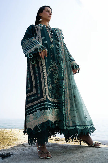 AJR Couture | Alif Signature Luxury Lawn 24 | Celia - Pakistani Designer Dress - Maria Faisal