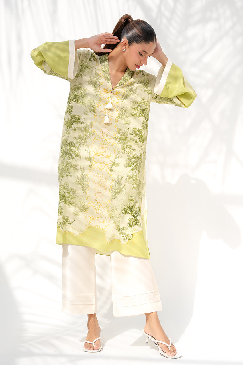 Sania Maskatiya | Summer Festive 26 | Aleen (A) - Luxury Dress - available at Maria Faisal in UK and USA.